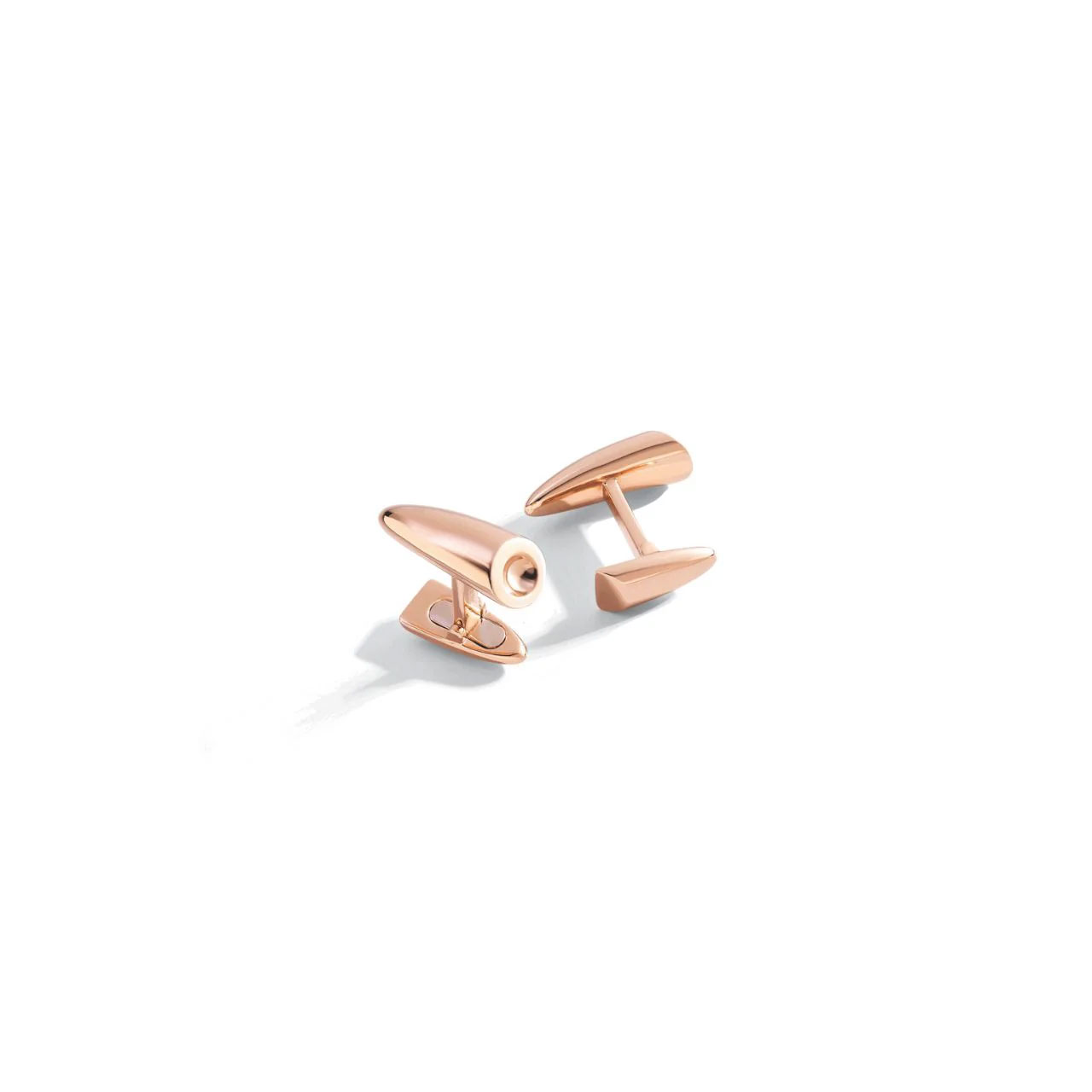 Calla cufflinks in 18K rose gold