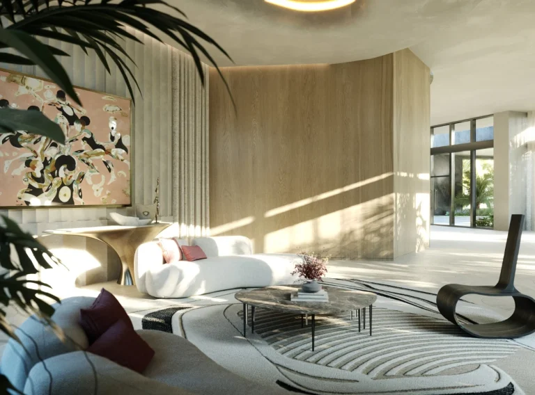 Lounge seating area at Rivage Bal Harbour